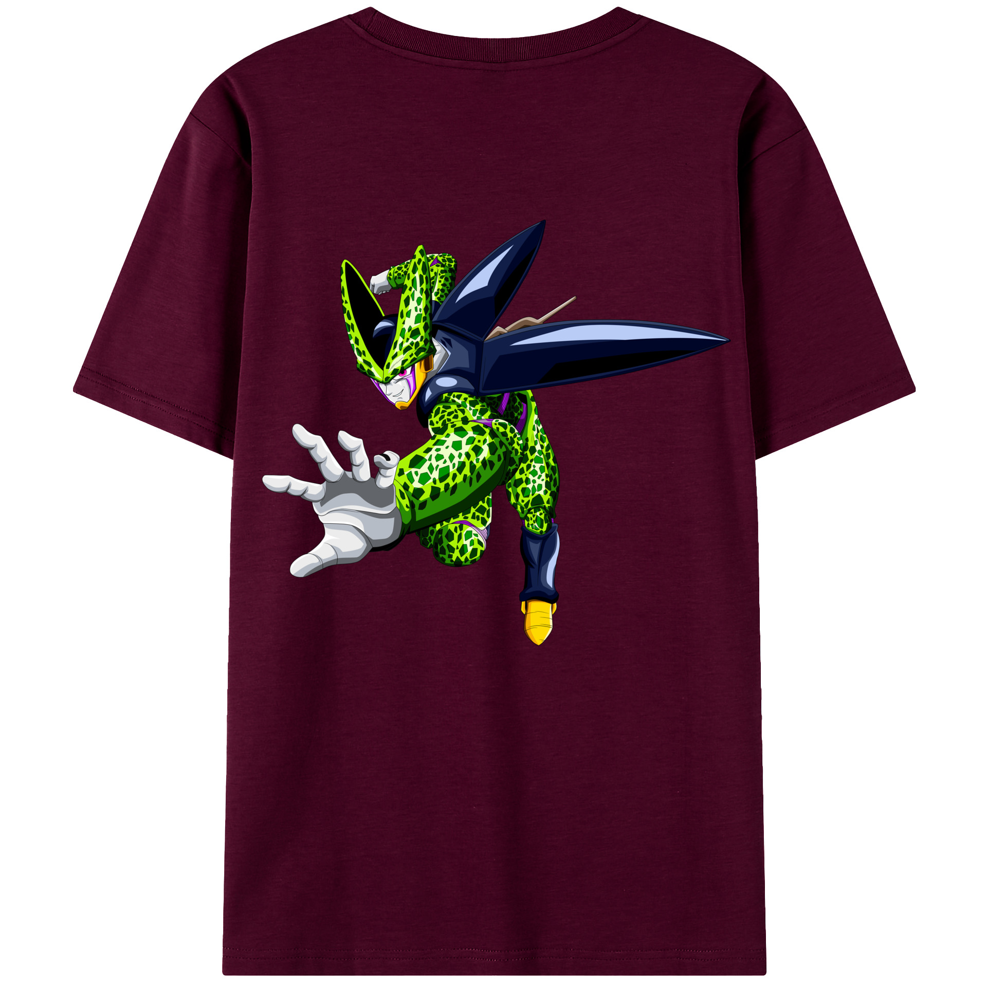 （画像用） ドラゴンボール セル DRAGON BALL Cell レディース半袖Tシャツ(バックプリント)